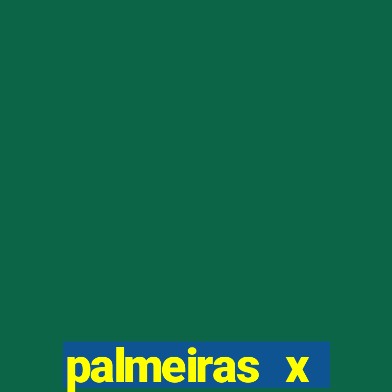 palmeiras x cruzeiro palpites